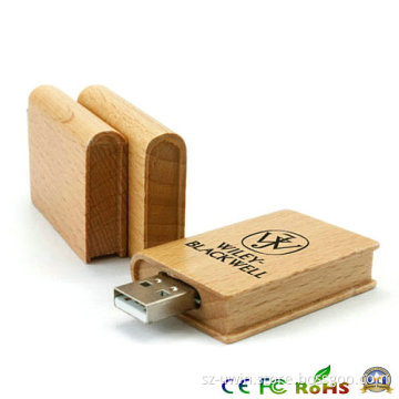 4GB Wooden Book USB Flash Disk (MT007)